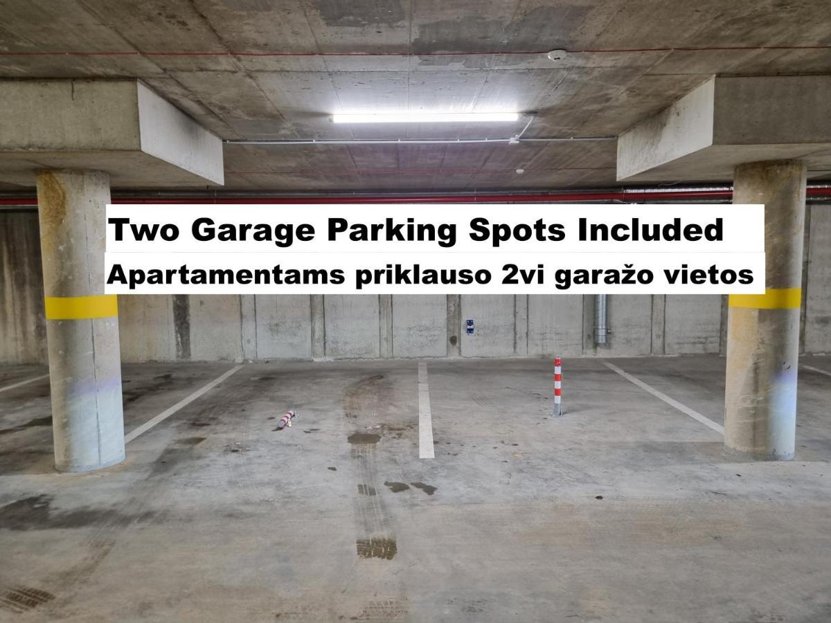 2 Bedroom Apt, 2 Garage Spots & Balconies, Self Check-In, By Cohost Druskininkai Exteriör bild