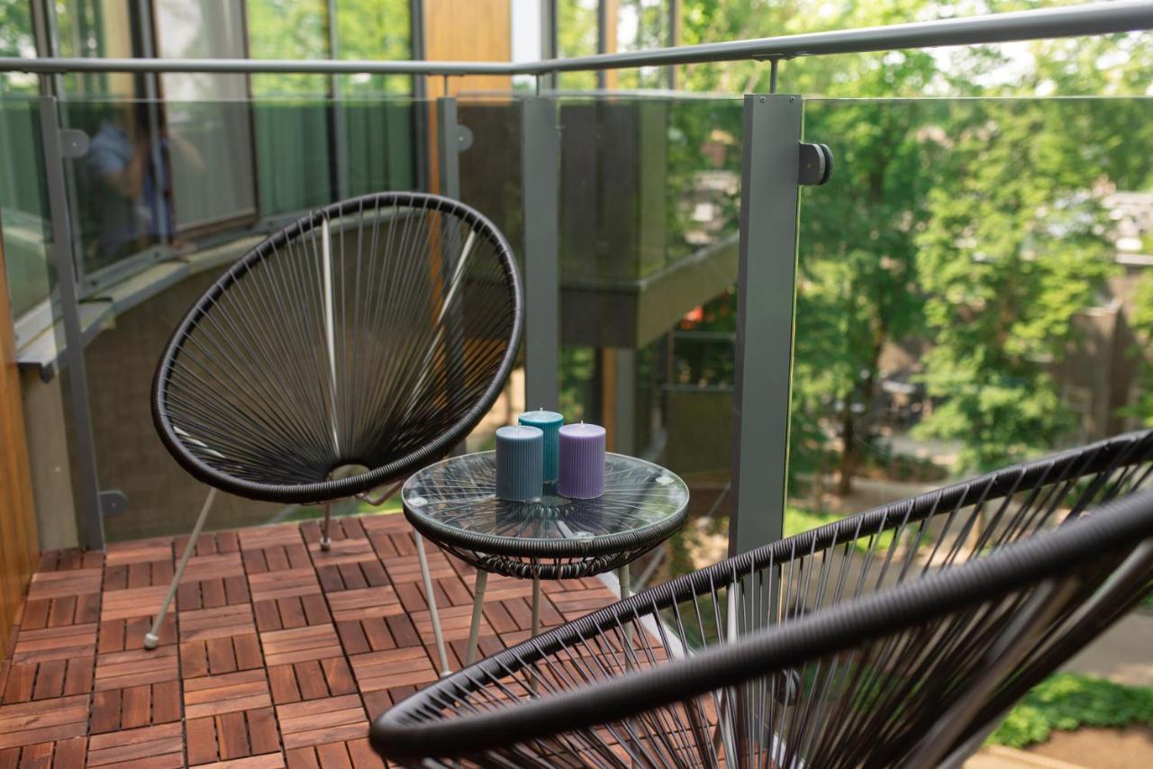 2 Bedroom Apt, 2 Garage Spots & Balconies, Self Check-In, By Cohost Druskininkai Exteriör bild
