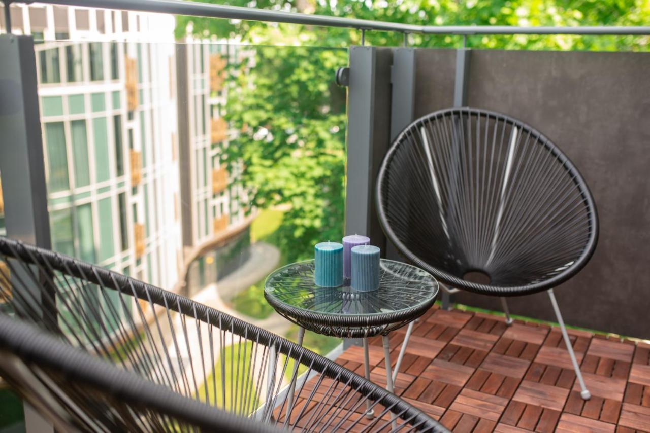 2 Bedroom Apt, 2 Garage Spots & Balconies, Self Check-In, By Cohost Druskininkai Exteriör bild