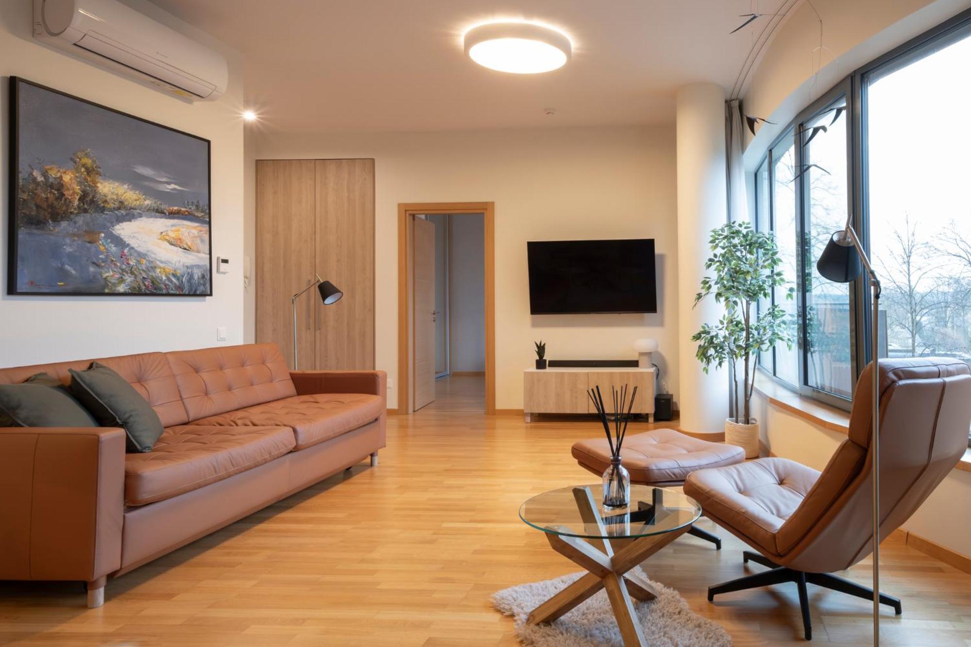 2 Bedroom Apt, 2 Garage Spots & Balconies, Self Check-In, By Cohost Druskininkai Exteriör bild