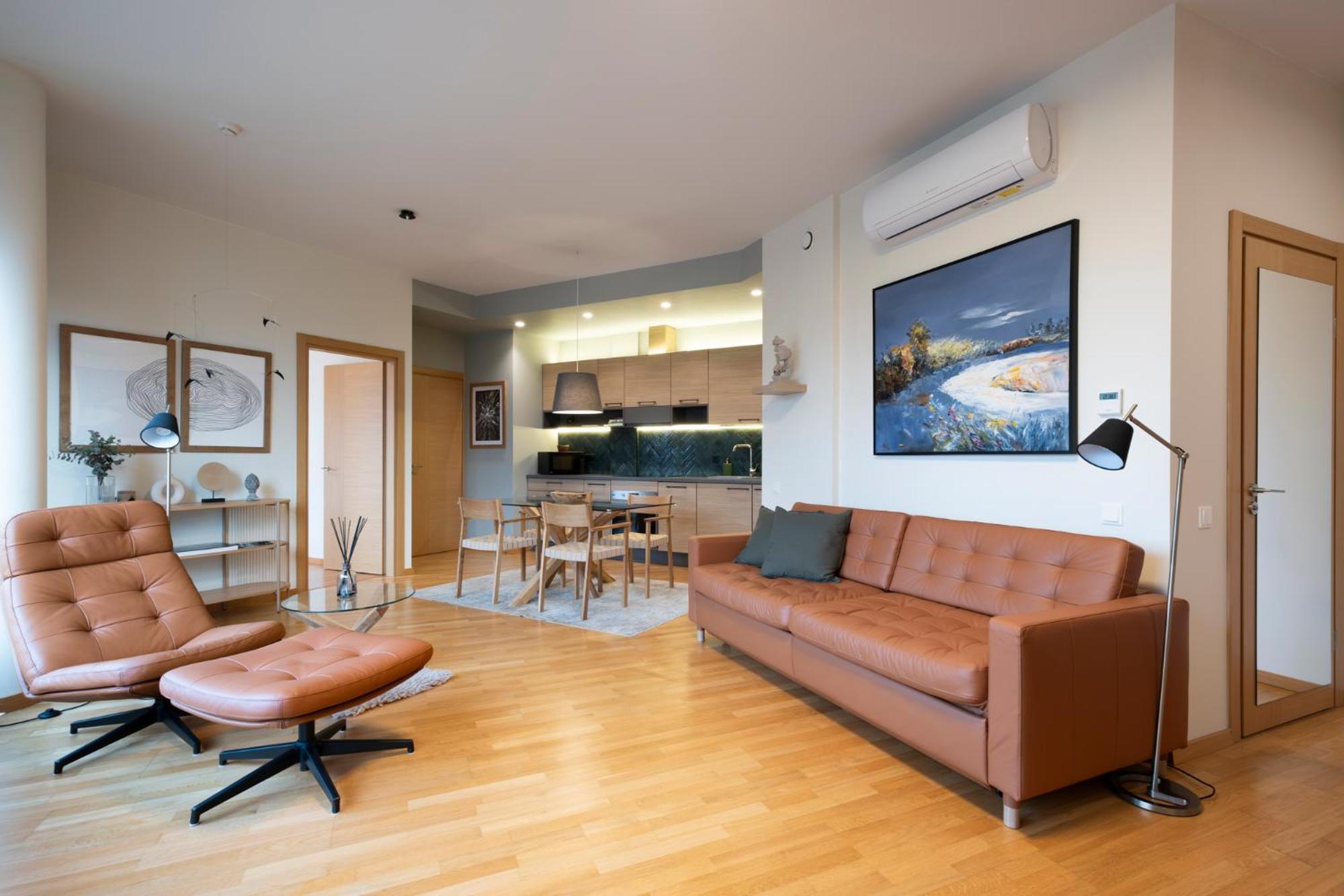 2 Bedroom Apt, 2 Garage Spots & Balconies, Self Check-In, By Cohost Druskininkai Exteriör bild