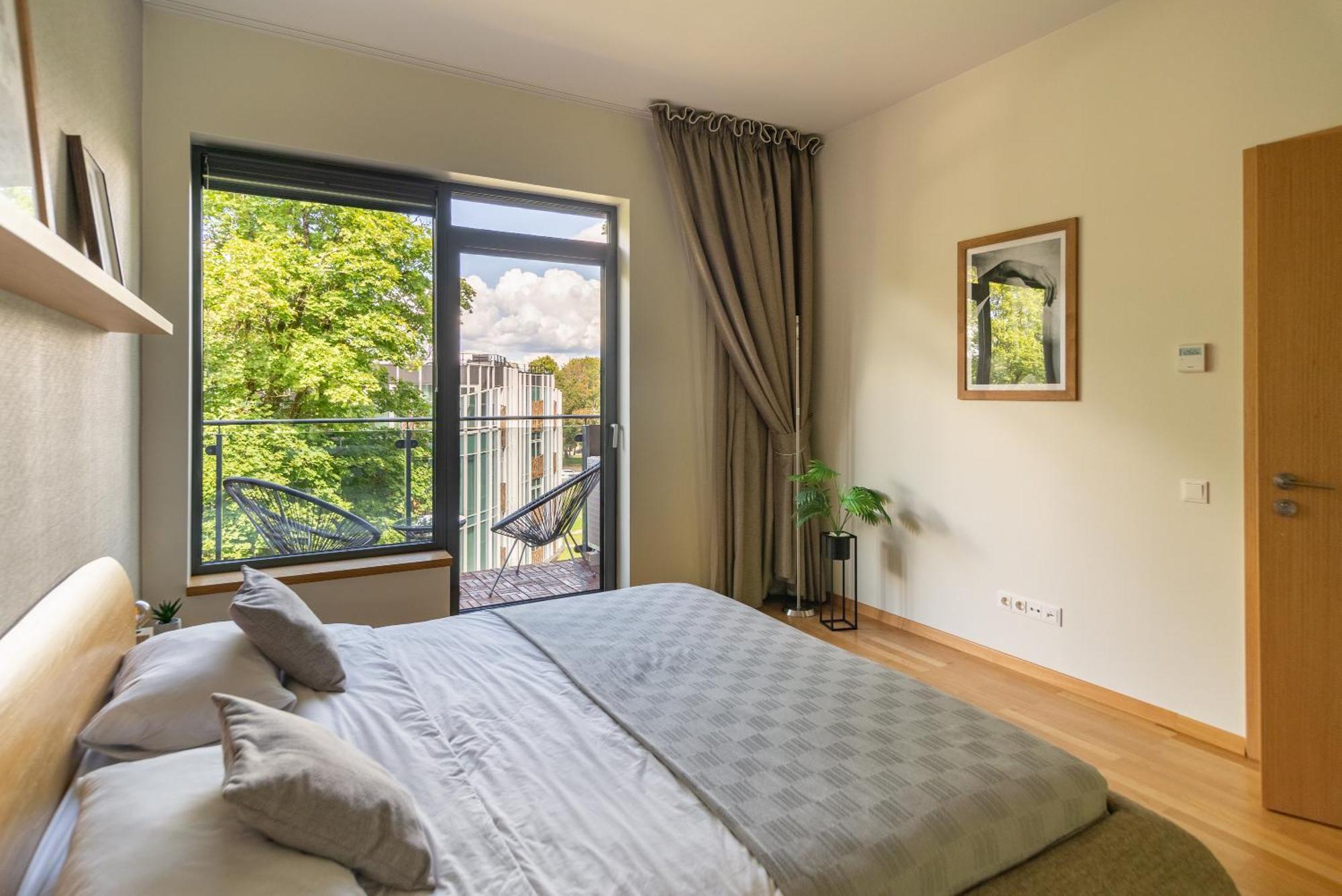 2 Bedroom Apt, 2 Garage Spots & Balconies, Self Check-In, By Cohost Druskininkai Exteriör bild