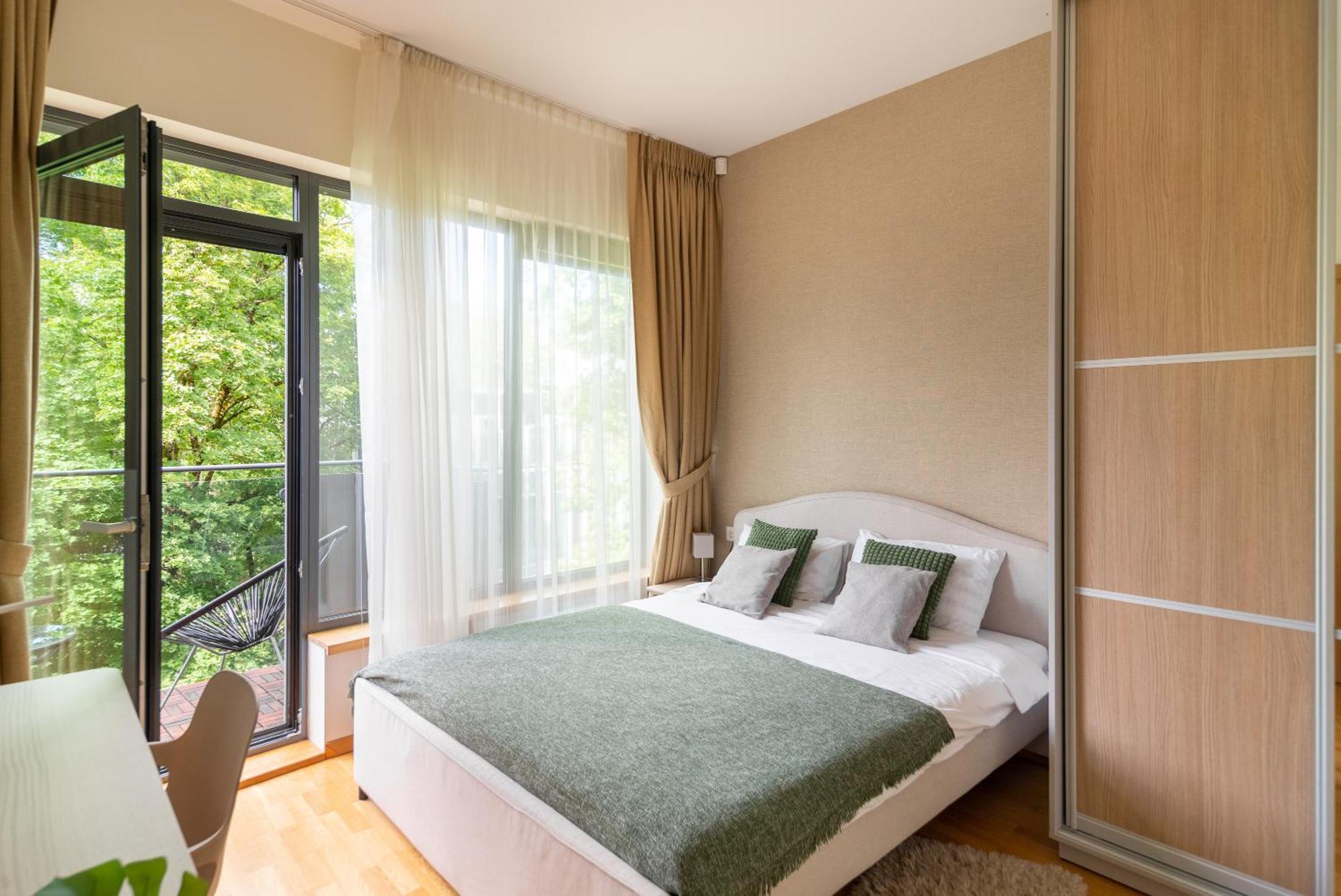 2 Bedroom Apt, 2 Garage Spots & Balconies, Self Check-In, By Cohost Druskininkai Exteriör bild