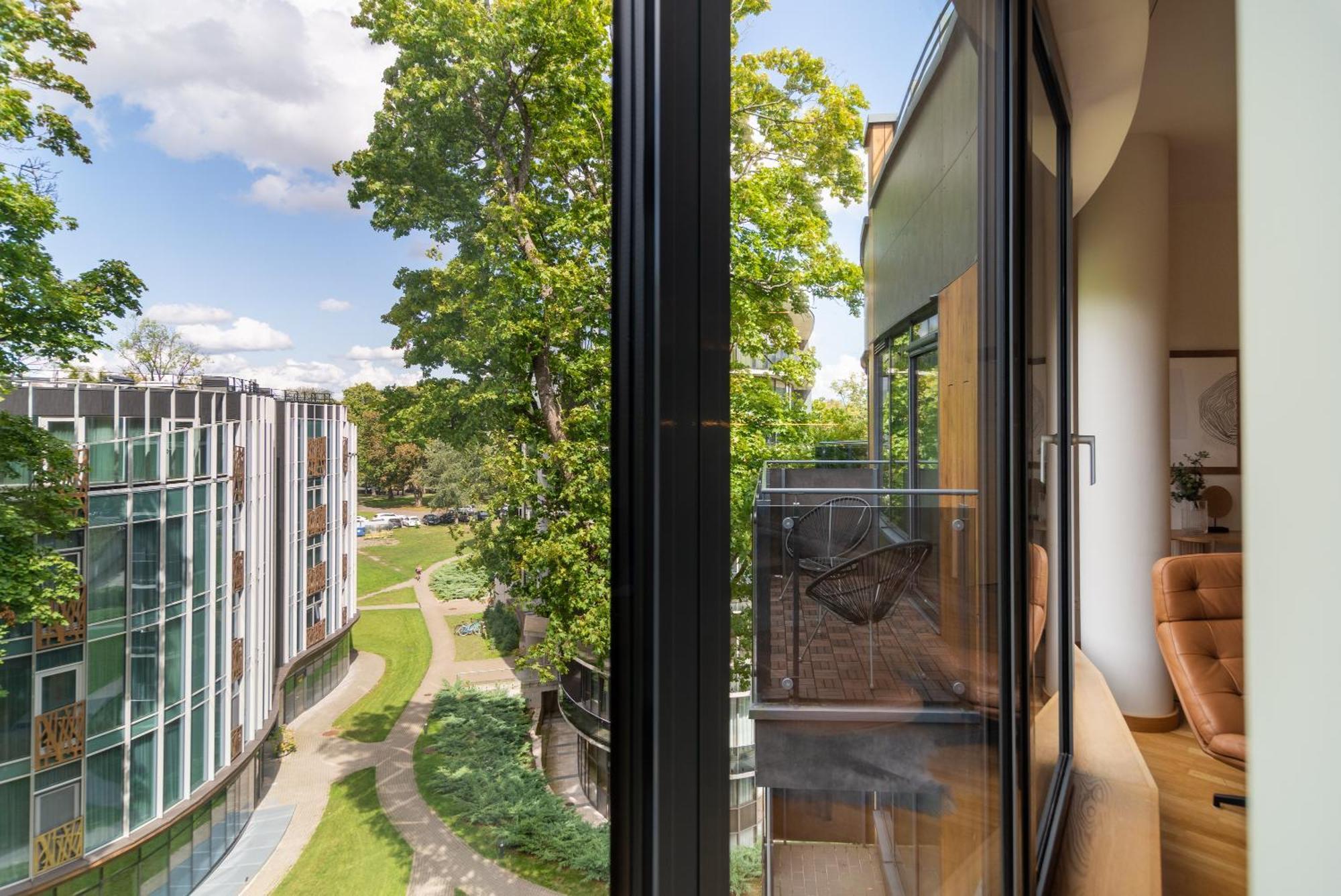 2 Bedroom Apt, 2 Garage Spots & Balconies, Self Check-In, By Cohost Druskininkai Exteriör bild