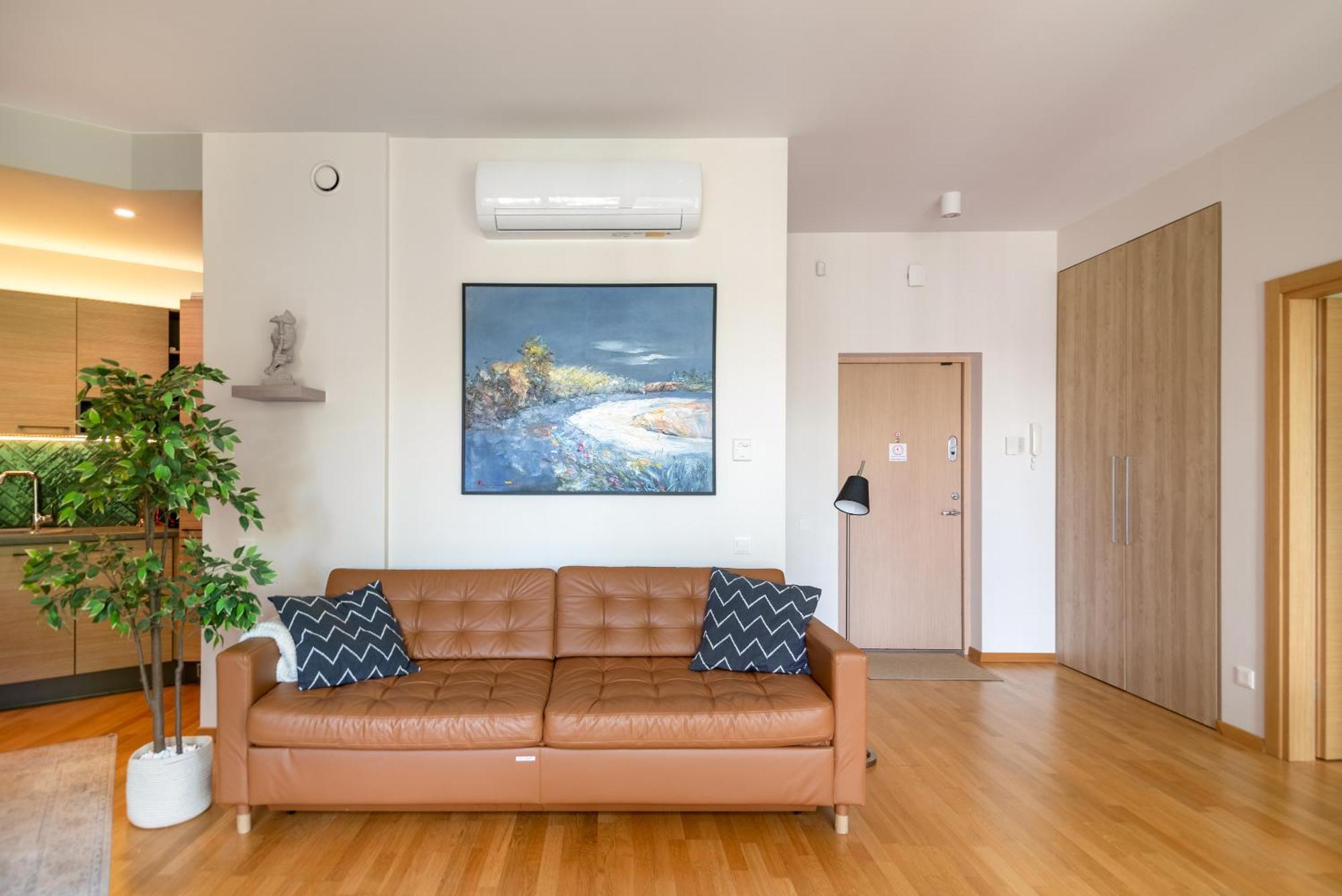 2 Bedroom Apt, 2 Garage Spots & Balconies, Self Check-In, By Cohost Druskininkai Exteriör bild